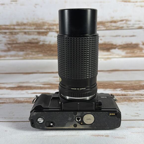 Minolta X-700 35mm Film Camera + Five Star 75–200mm Zoom Lens – Tested - Picture 6 of 6